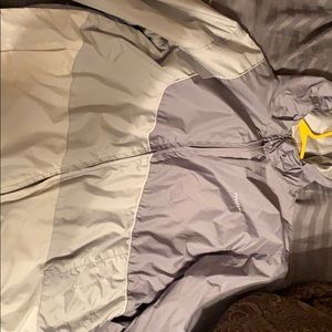 Grey  matix windbreaker